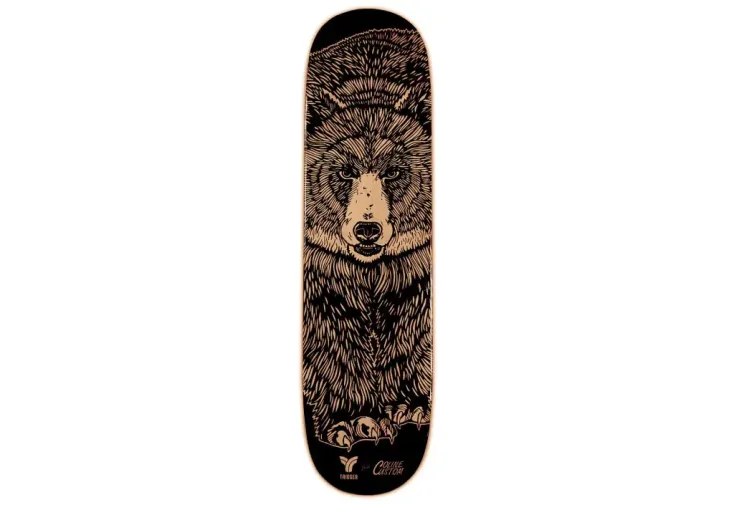 Deck de skateboard grippé 8" en érable canadien - Bear