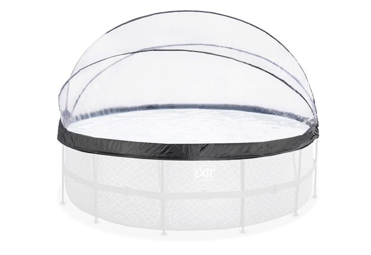 Couverture pour Piscine Ronde ø4,50 m Dôme de Protection - Exit Toys