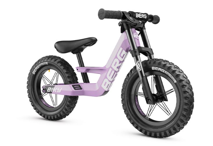 Draisienne pour enfants avec frein Biky Cross - 12’’ violette