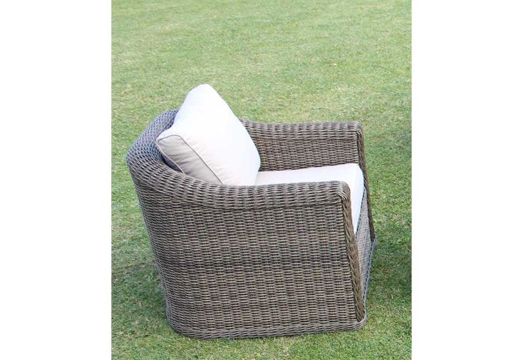 Fauteuil de jardin en résine tressée - Cap