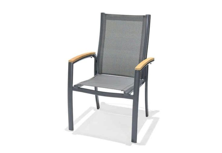 Fauteuil de Jardin en Aluminium et Polyester Angela Deluxe