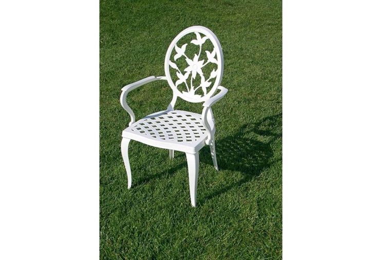 Fauteuil de Jardin en Aluminium Versailles