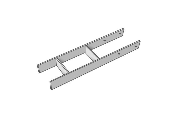 Kit d'Ancrage Sol Béton pour Carports Modulables Solid