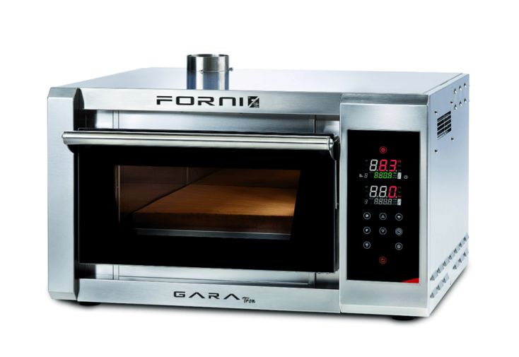 Four à pizza électrique programmable 3 kW – 69 x 67 x 40 cm