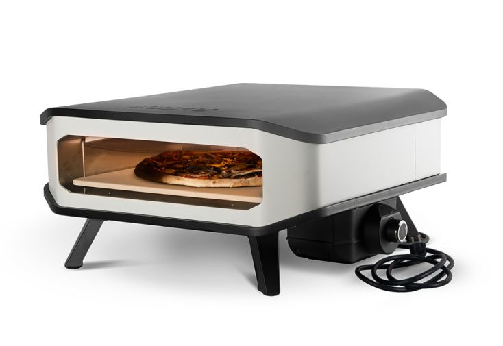 Four à pizza électrique en acier galvanisé 2,2 kW – 60 x 60 x 30 cm