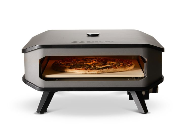 Four à pizza au gaz en acier galvanisé 8 kW – 60 x 60 x 30 cm