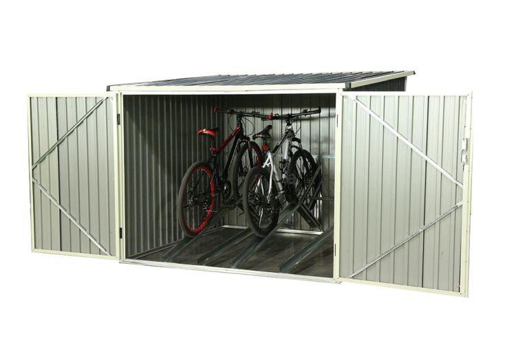 Garage à Vélo en Acier Anthracite 4 m²