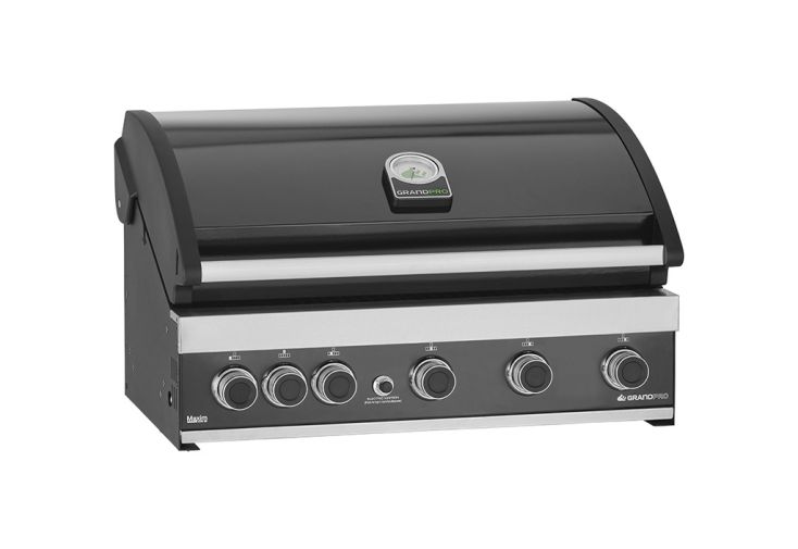 Barbecue gaz encastrable 5 brûleurs + infrarouge 17,5 kW - Maxim G5 Built-In