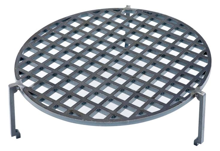 Grille de cuisson ronde Ø51 cm en acier pour barbecue White Fire