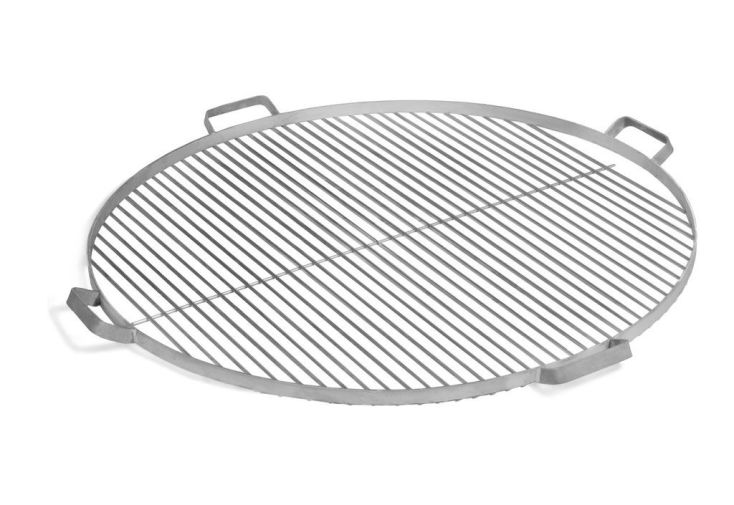 Grille de Cuisson Ronde en Acier Galvanisé pour Braséro Premium