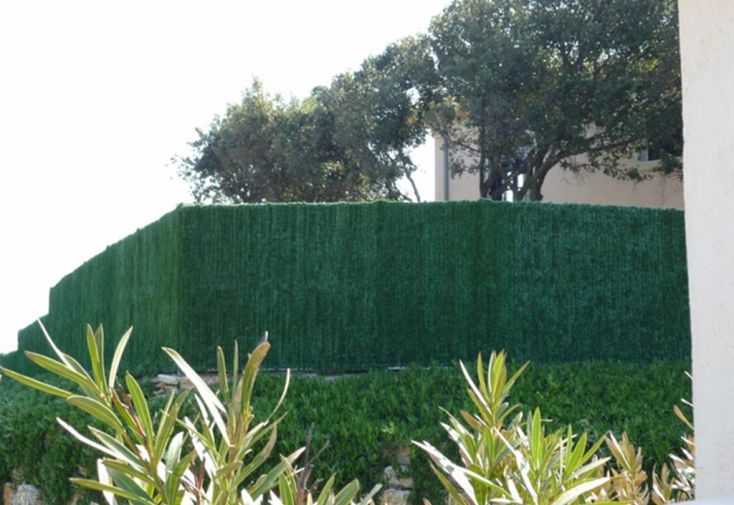 Haie Artificielle 126 Brins 3x1,5m Vert Thuya Supra 126