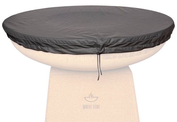 Housse de protection pour barbecue rond Ø102 cm en procapsoft White Fire