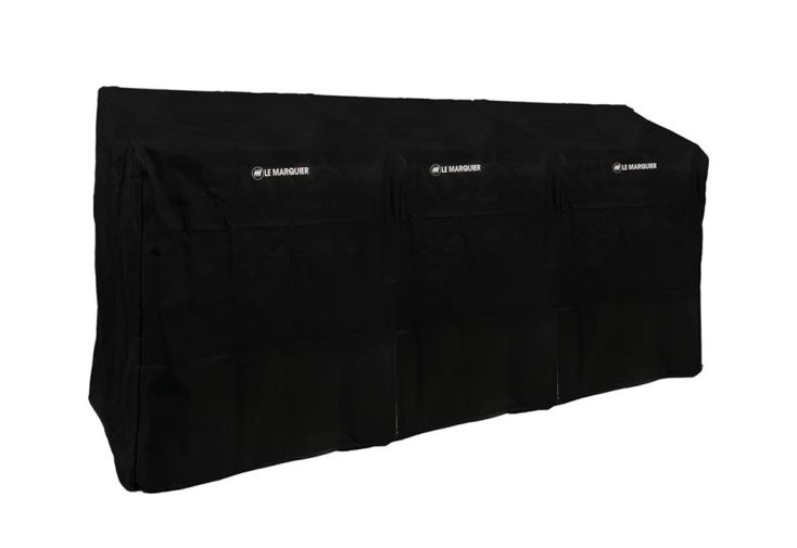 Housses de protection pour cuisine extérieure Le Marquier 3 meubles