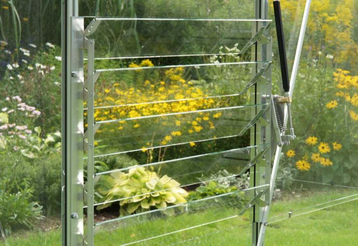 Jalousie aluminium anodisé