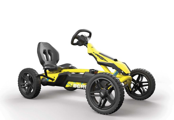 Kart à pédales tout-terrain pour enfants Rally DRT Yellow