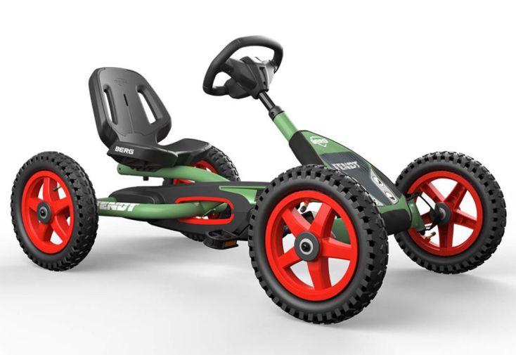 Kart à Pédales Berg Buddy Fendt Vert et Rouge