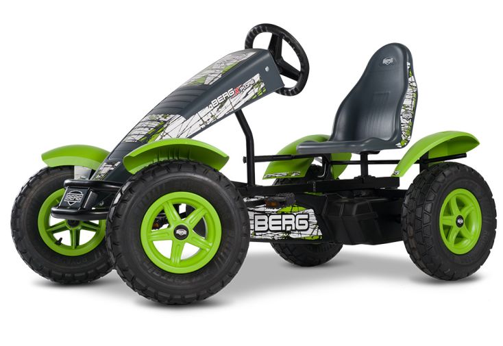 Kart à pédales Berg X-Plore BFR - noir et vert