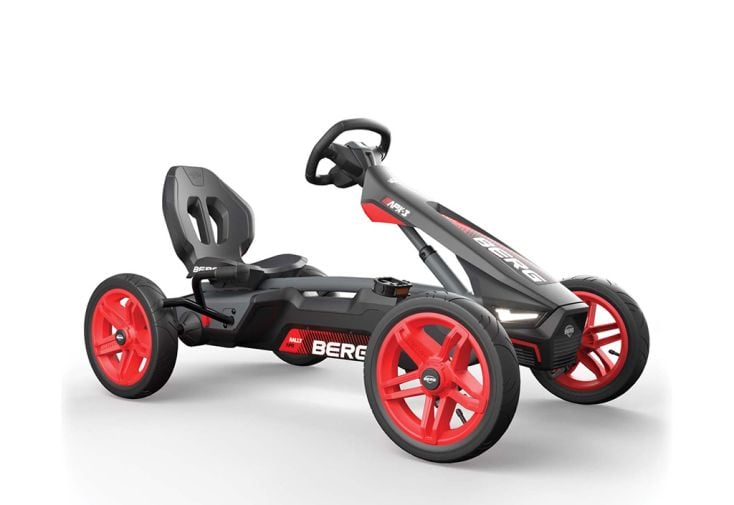 Kart à pédales pour enfants Rally APX Red