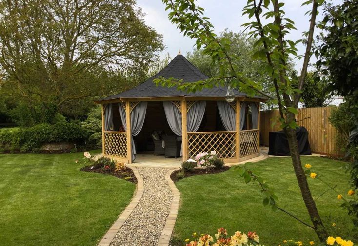 Kiosque de jardin