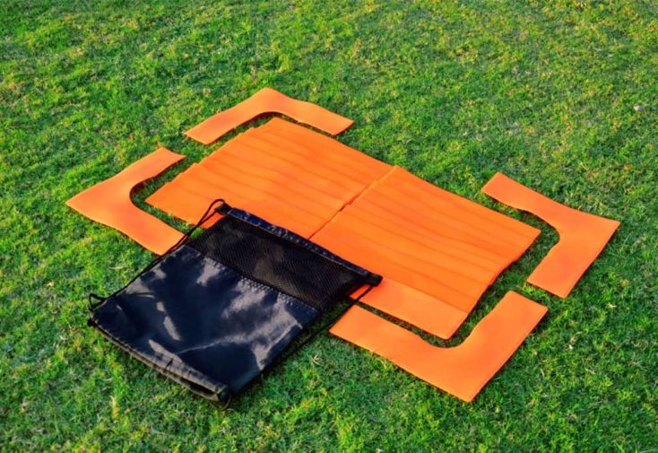 Lignes et angles de marquage au sol en PVC