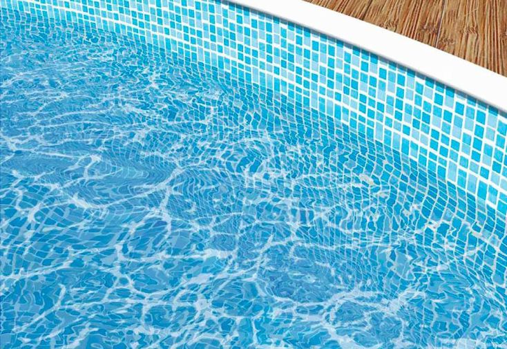 Liner en PVC pour Piscine Hors-Sol Azuro VAR 407 DL Mosaic