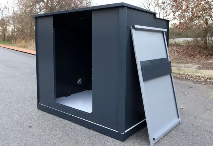 Local technique pour piscine en aluminium composite – Starter