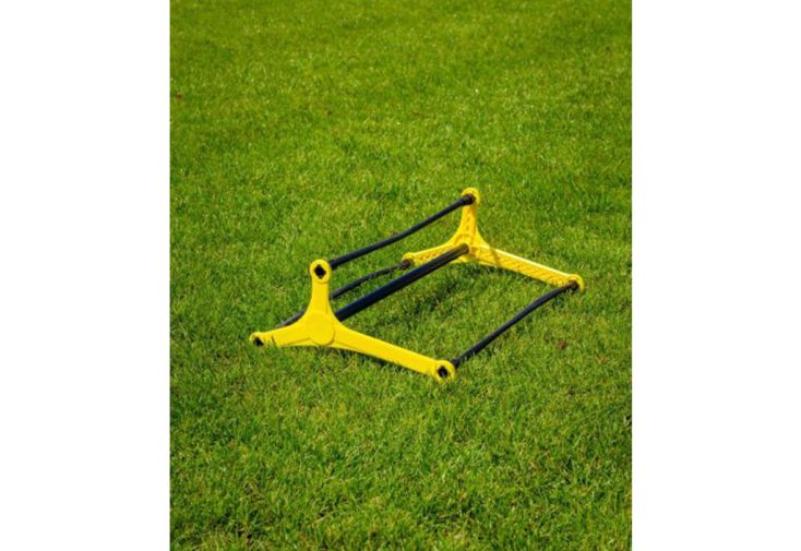 Lot de 3 haies d’agilité multi-hauteurs pour entraînement de football