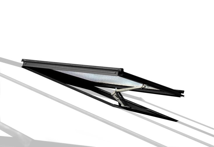 Pack aération serre ACD – Porte moustiquaire + lucarne supplémentaire