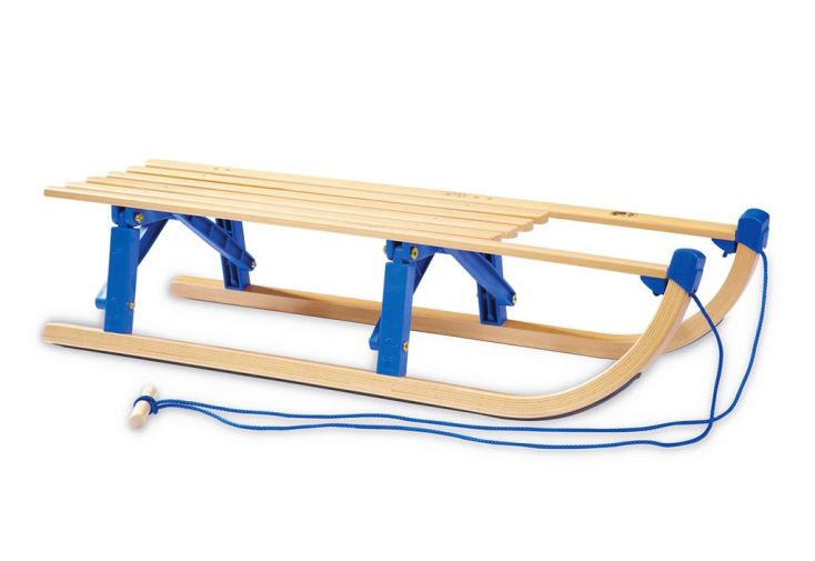 Luge Pliable en Bois Massif pour Enfant Davos