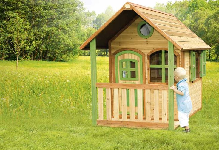 Maisonnette pour Enfant en Bois de Hemlock Alex