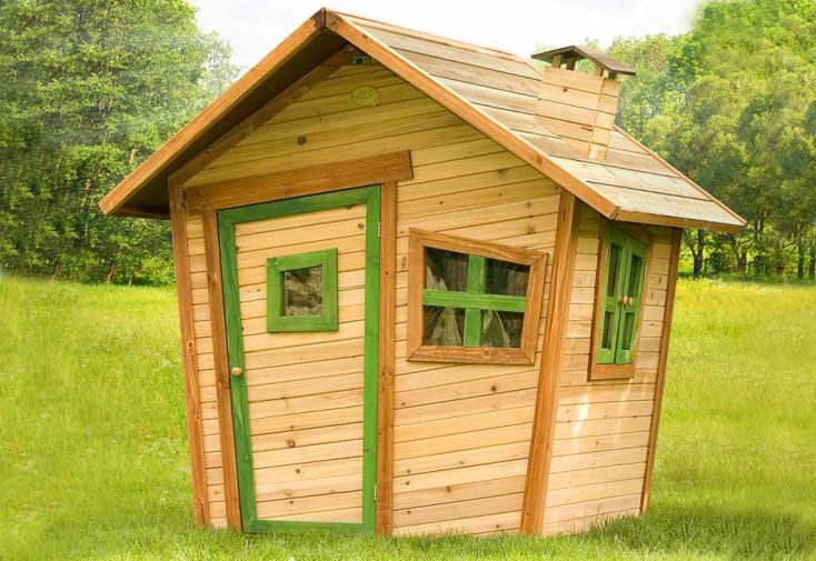 Maisonnette pour Enfant en Bois de Hemlock Alice