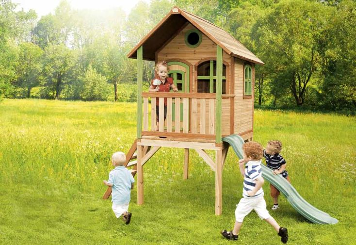 Maisonnette pour Enfant en Bois de Hemlock Laura