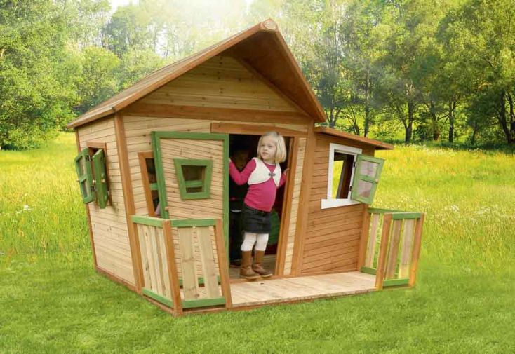 Maisonnette pour Enfant en Bois de Hemlock Lisa