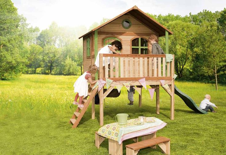 Maisonnette pour Enfant en Bois de Hemlock Sophie