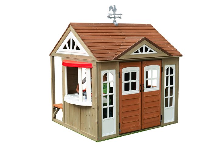 Cabane enfant Kidkraft en bois avec kitchenette - Country Vista