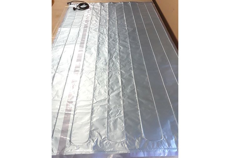 Nappe Chauffante en Aluminium – Largeur 140 cm (9 Dimensions)