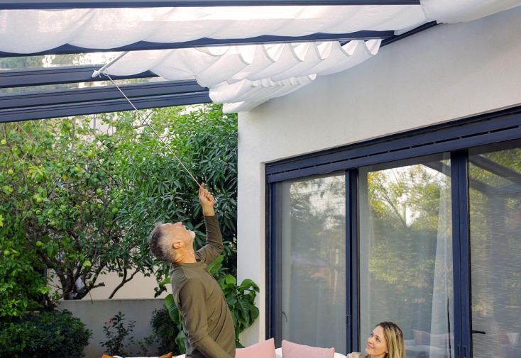 Rideaux de toit pour pergola Stockholm | Palram – Canopia