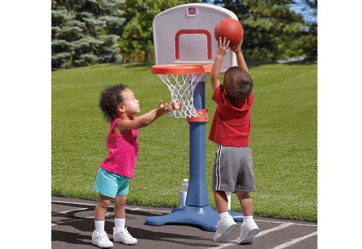 Panier de Basket Réglable pour Tout Petits 122 cm