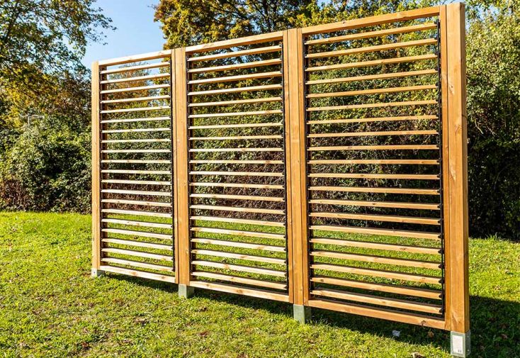 Panneaux brise-vue décoratifs pour le jardin