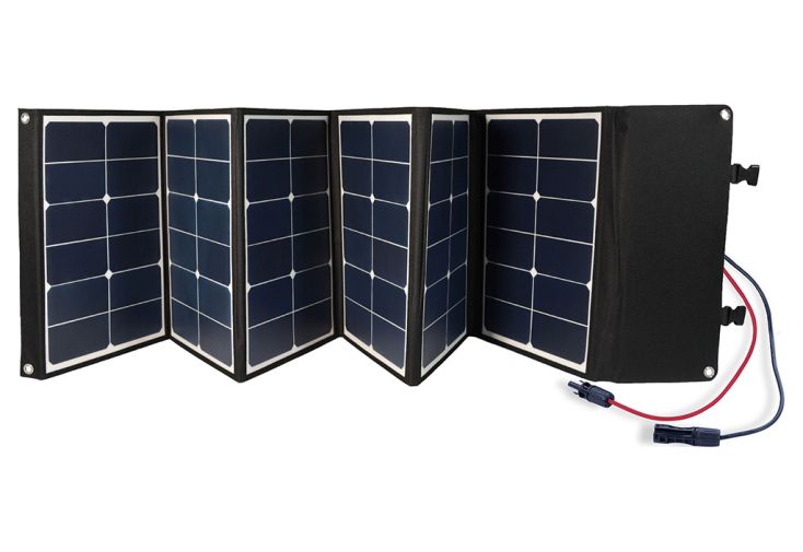 Panneau solaire monocristallin SunPower portable et pliant 120 W