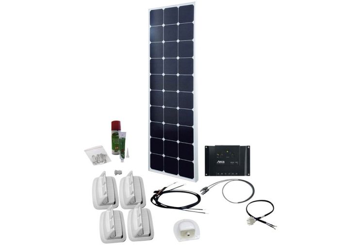 Panneaux solaires 12v pour charger la batterie en voyage 