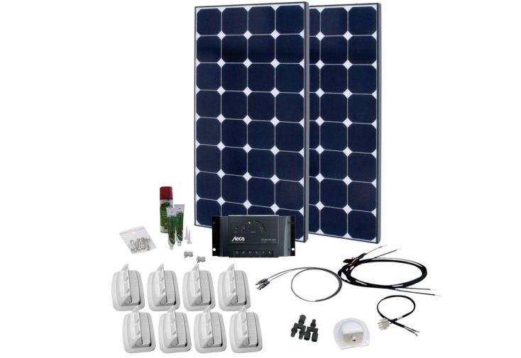 Panneaux solaires monocristallins portables 200W 12V - Solar Peak Three 5.0