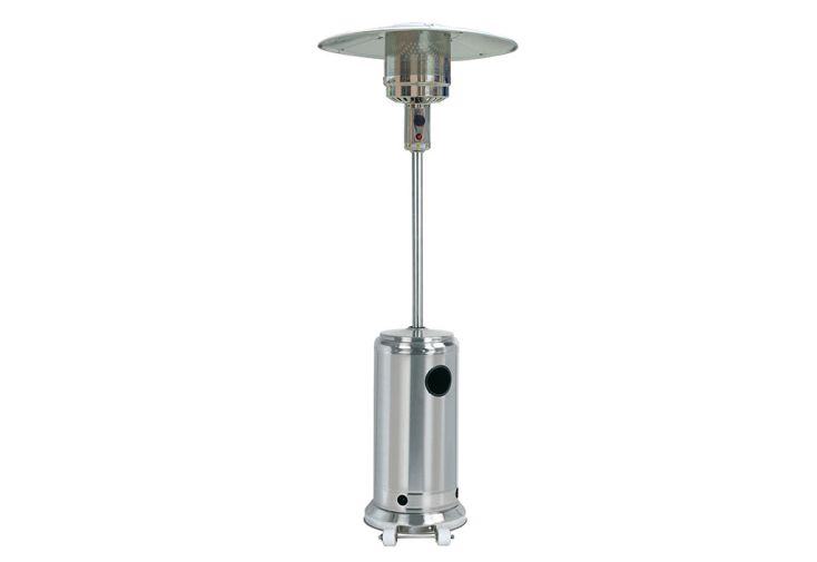 Parasol Chauffant Gaz en Inox 5000 W