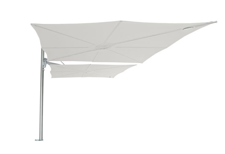 Parasol déporté 250 cm - Spectra Duo toile Solidum