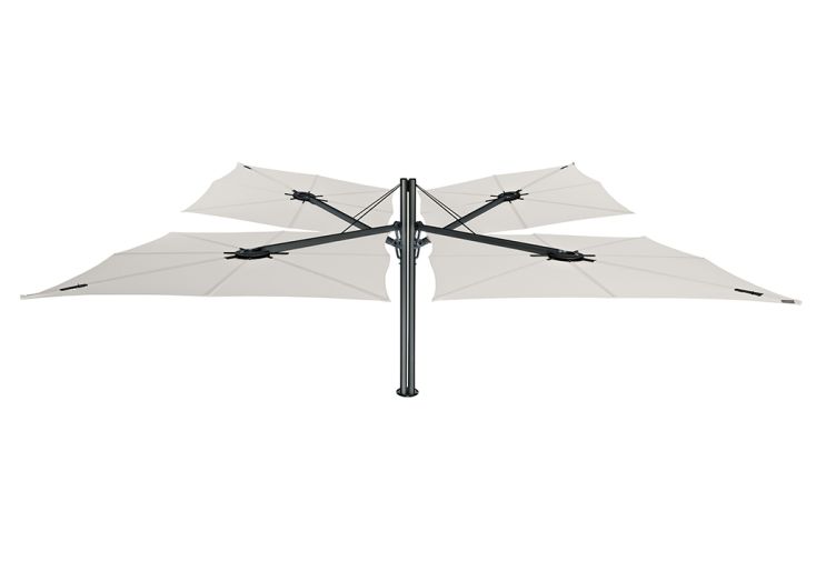 Parasol déporté 250 cm - Spectra Multi toile Solidum