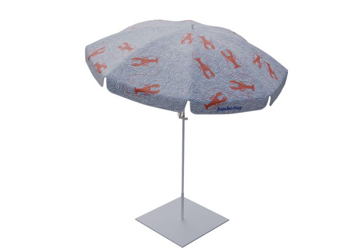 Parasol rond en tissu et métal ø 167 cm – Lobster