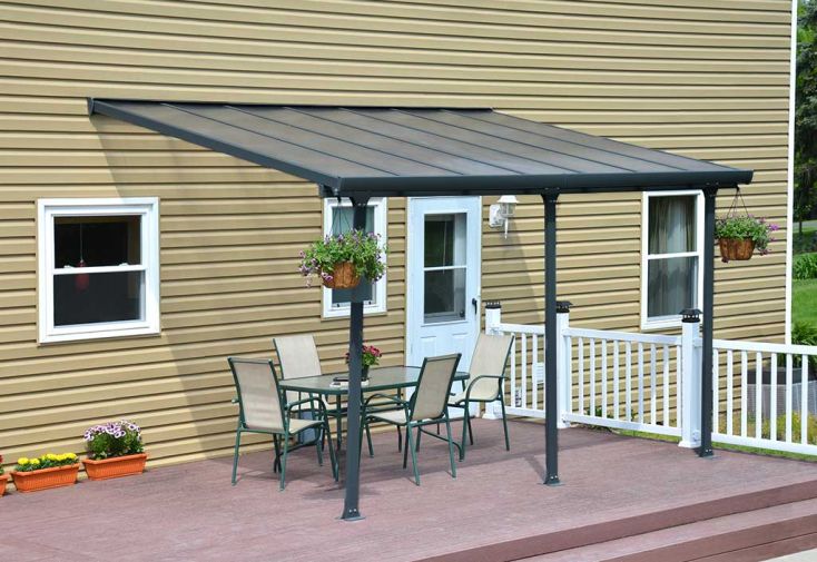 Pergola Aluminium Patio Grise (300x970) Feria