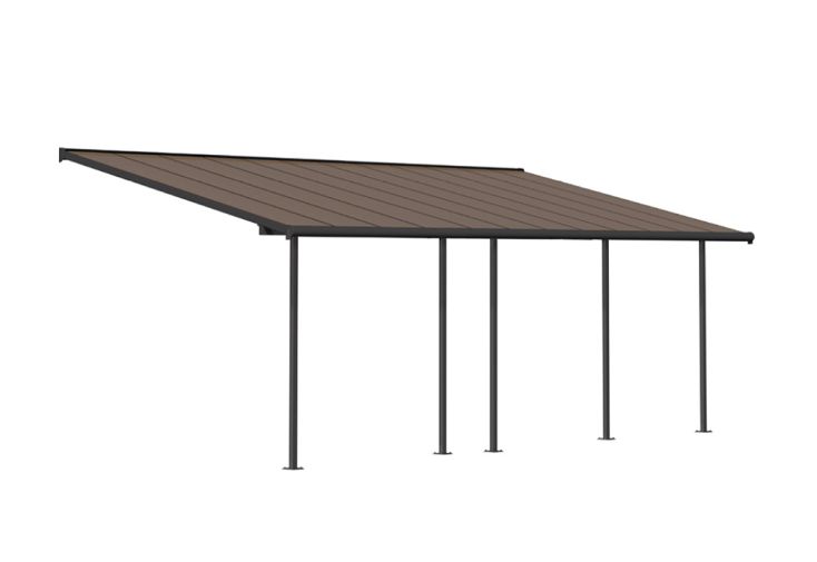 Pergola en Aluminium et Polycarbonate Capri 22 m²