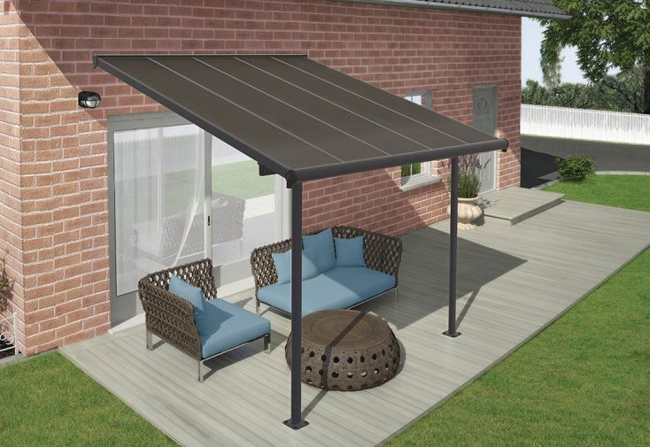 Pergola en Aluminium et Polycarbonate Capri 9 m² 