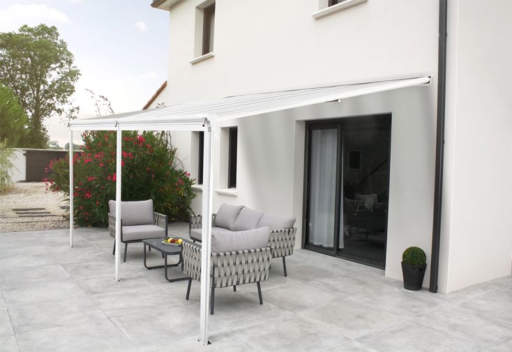 Pergola en aluminium et polycarbonate Cielo 13 m²